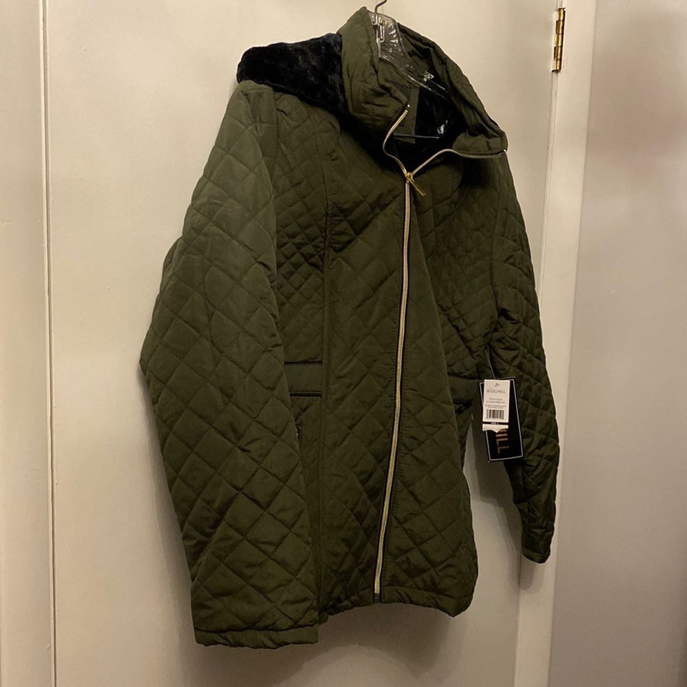 Nwt olive green Big Chill winter coat .  Perfect condition